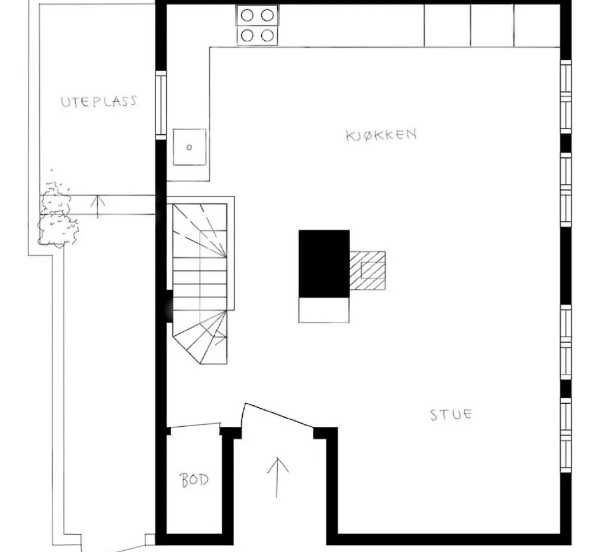 베르겐 Bryggen Hideaway I Lux Feeling & Private Patio 아파트 0*,  노르웨이